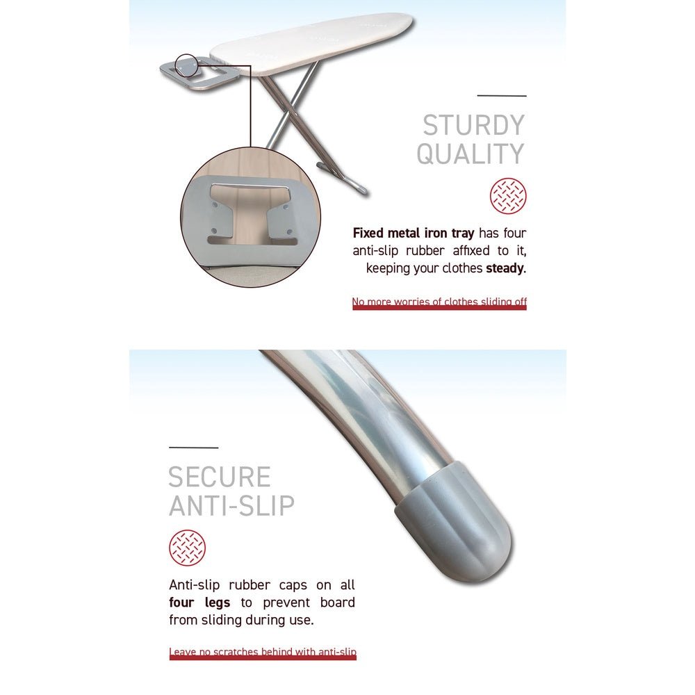 Rene High Quality & Stable Ironing Board
